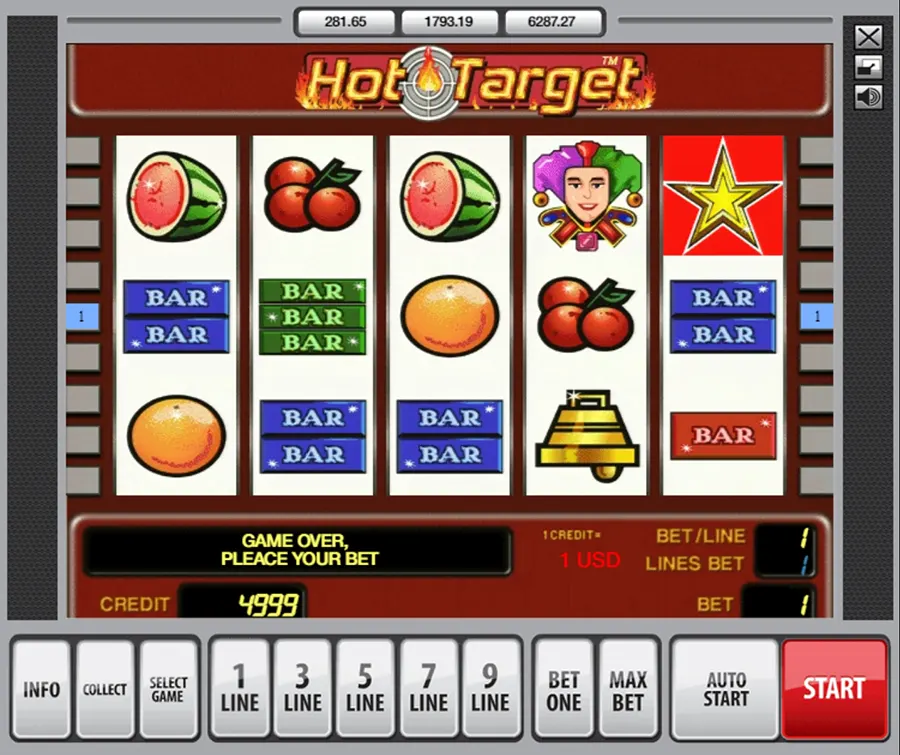 hot target automat online