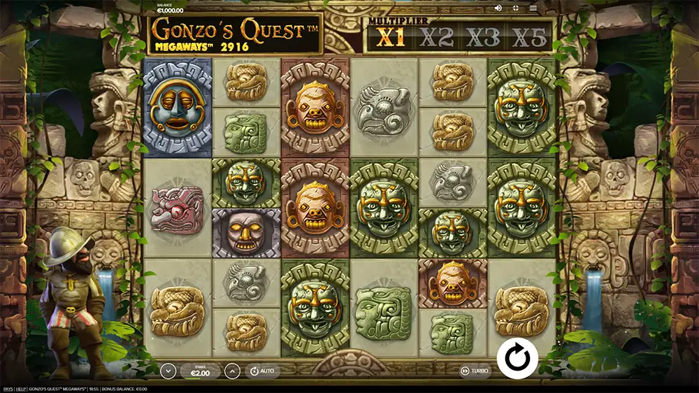 Gonzo’s Quest Megaways gra za darmo