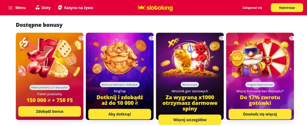 SlotoKing Promocje