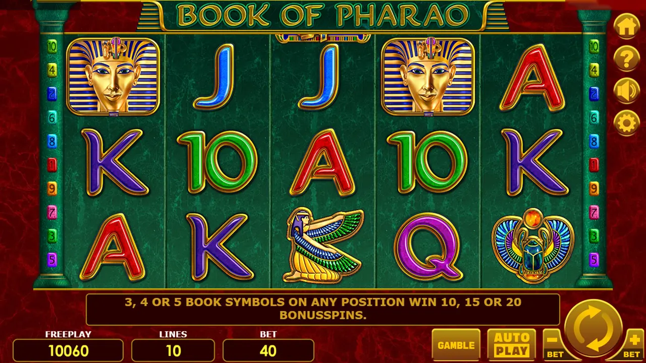 Book of Pharao gra za darmo