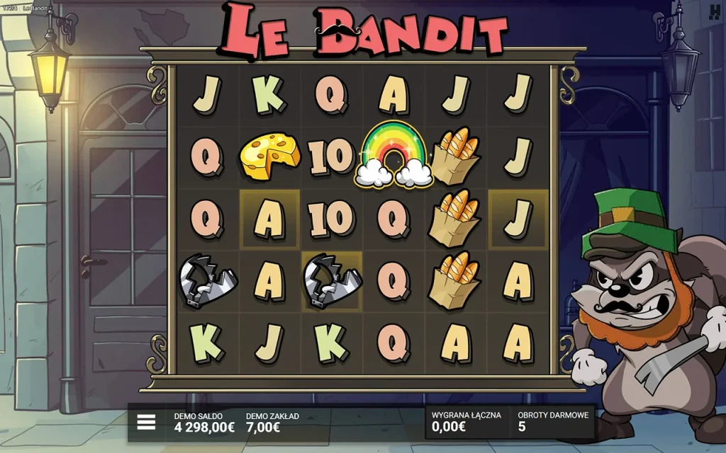 Le Bandit Darmowe Spiny