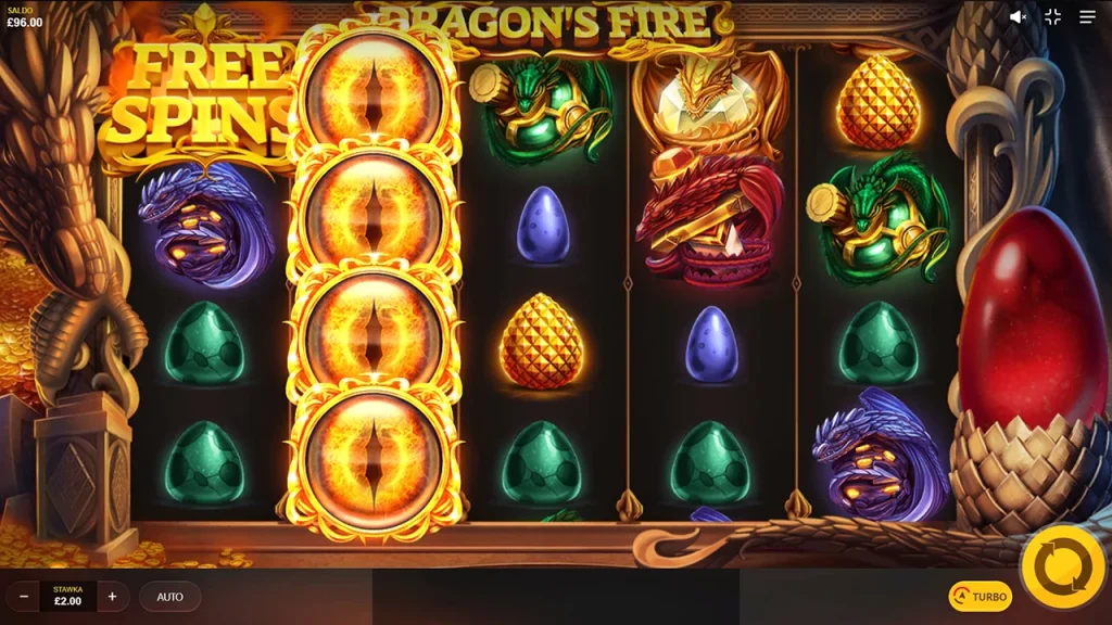 Dragon’s Fire Symbole Specjalne