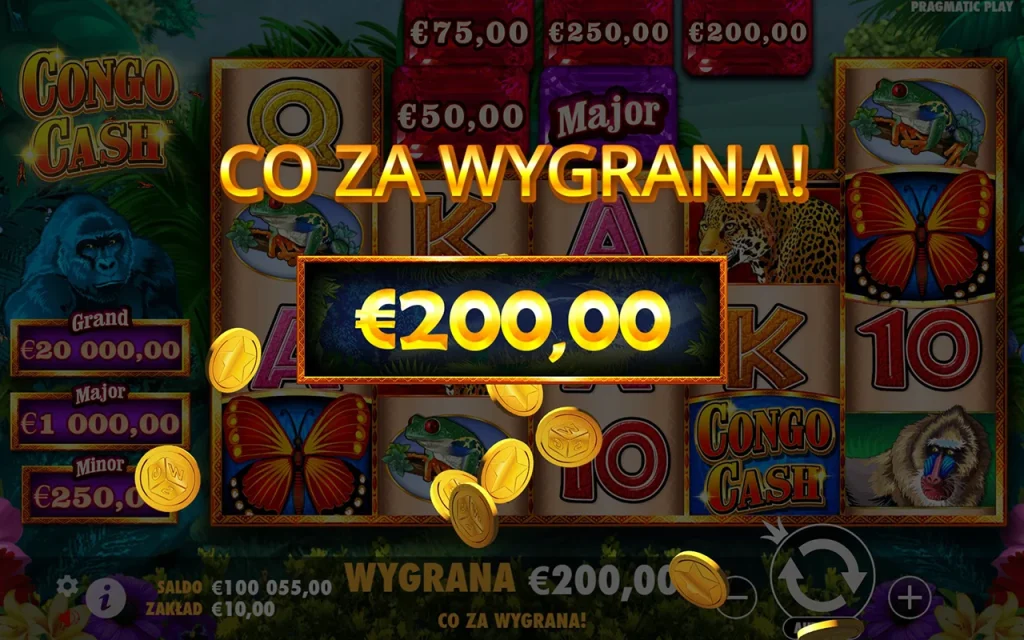 Congo Cash Zwycięstwo