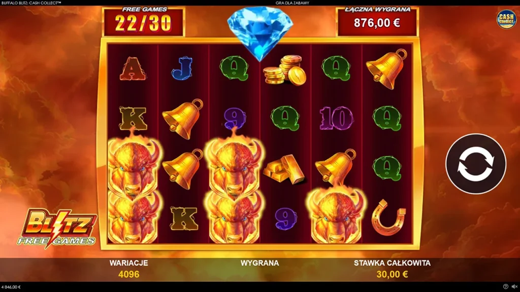 Buffalo Blitz: Cash Collect Darmowe Spiny Buffalo Blitz: Cash Collect Darmowe Spiny