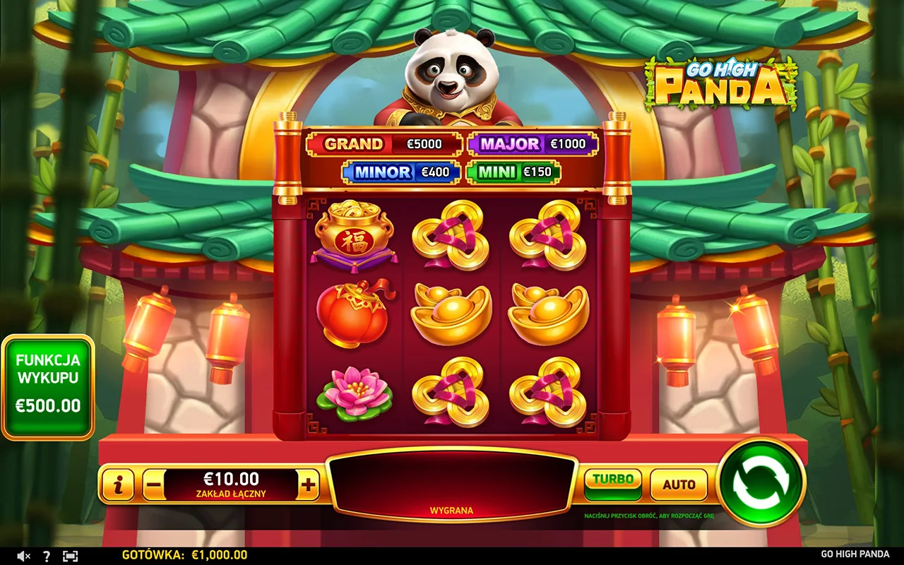Zagraj w Go High Panda Go High Panda gra za darmo