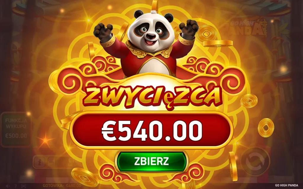 Go High Panda Wygrana Go High Panda Wygrana