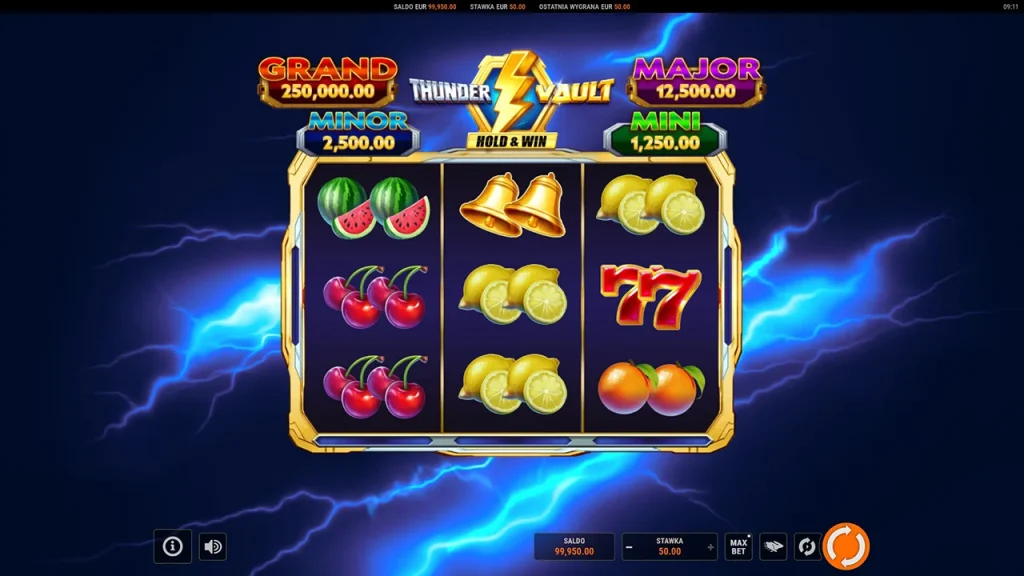 Thunder Vault Hold & Win Darmowa Gra Thunder Vault Hold & Win Darmowa Gra