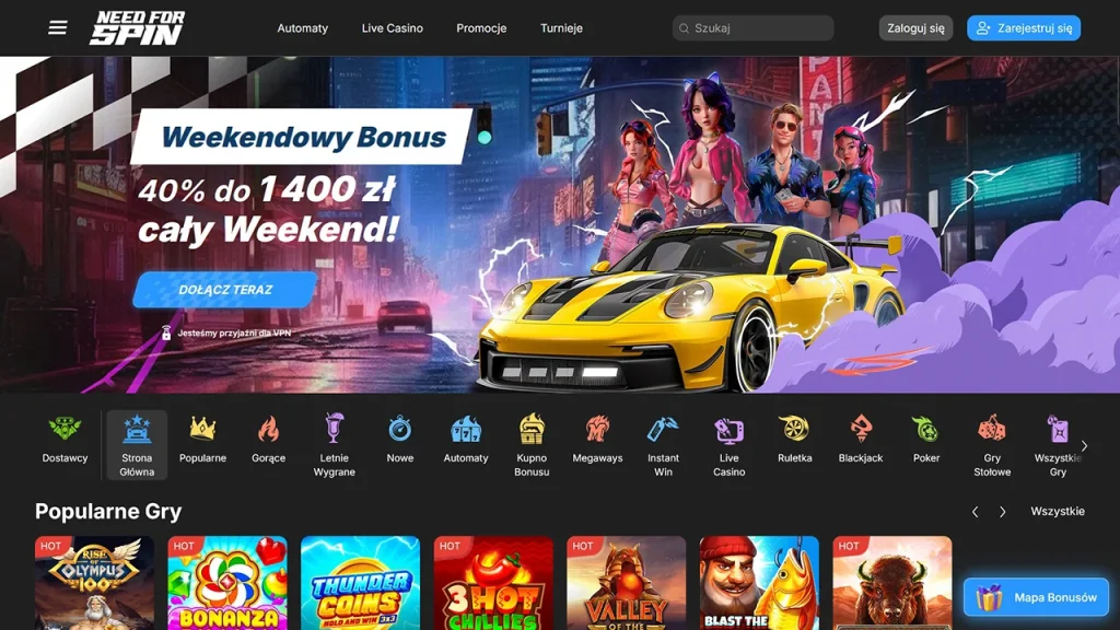 Need For Spin Casino