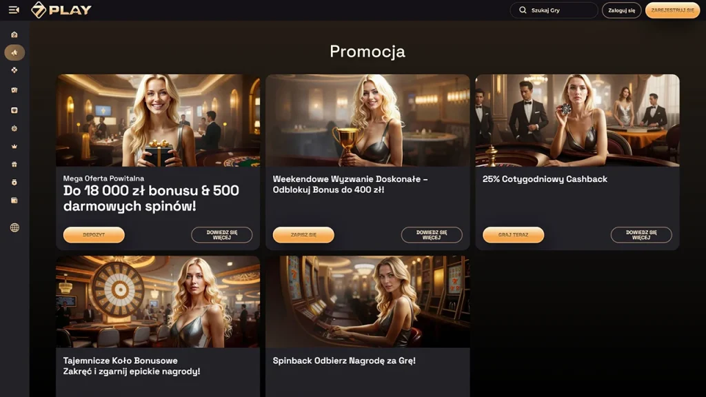 SevenPlay Promocje SevenPlay Promocje