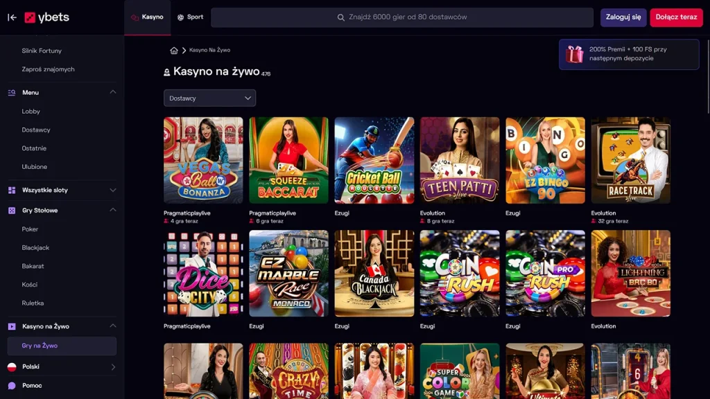 Ybets Z Krupierem Na Zywo Ybets Z Krupierem Na Zywo