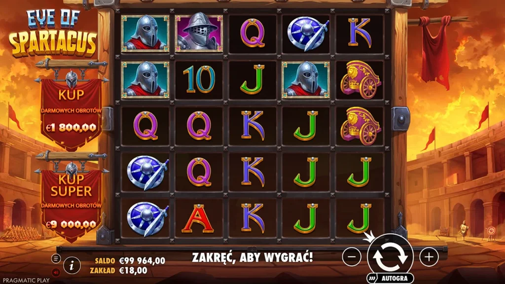 Eye of Spartacus Darmowa Gra