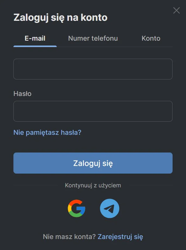 Fonbet Formularz Rejestracyjny
