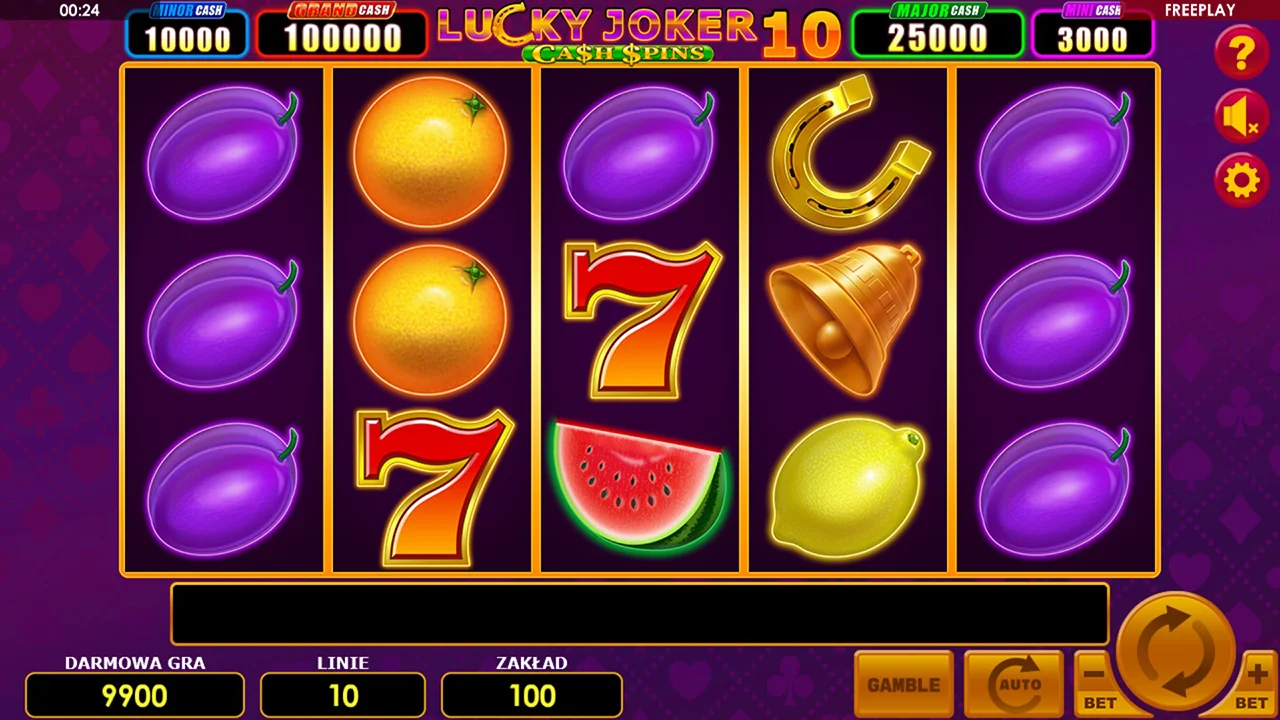 Lucky Joker 10 Cash Spins demo