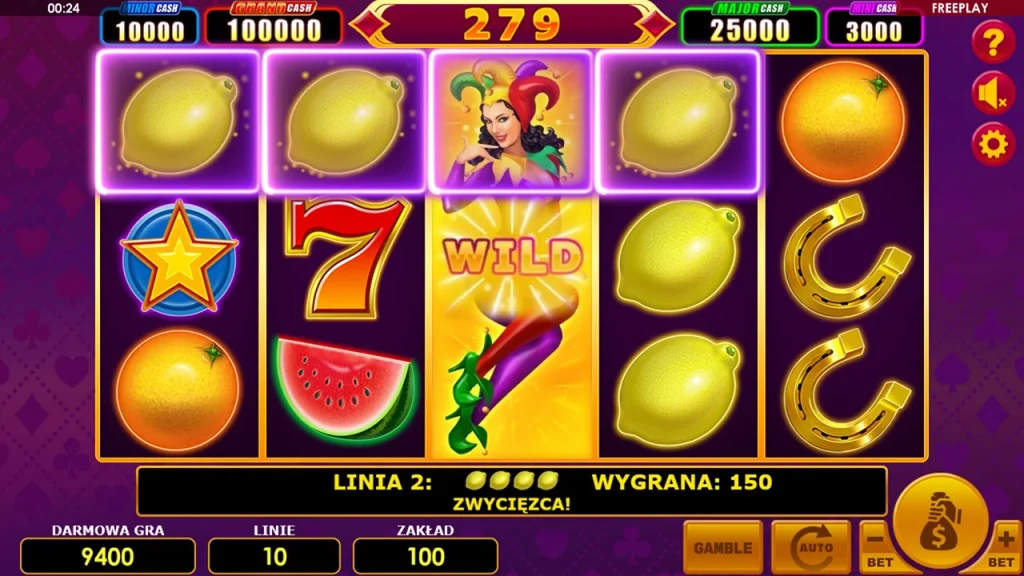 Lucky Joker 10 Cash Spins Symbole Specjalne