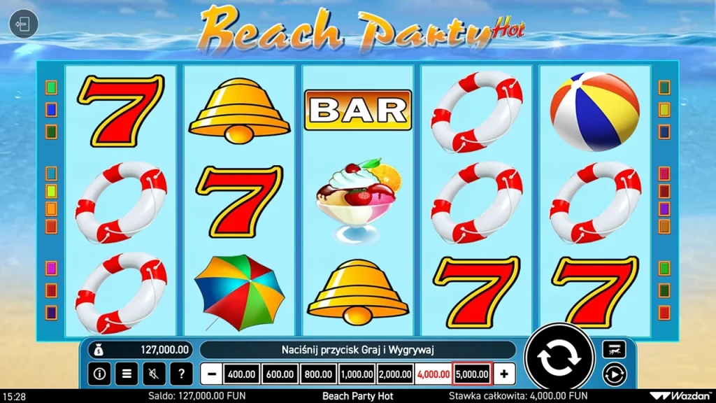 Beach Party Hot Scatter