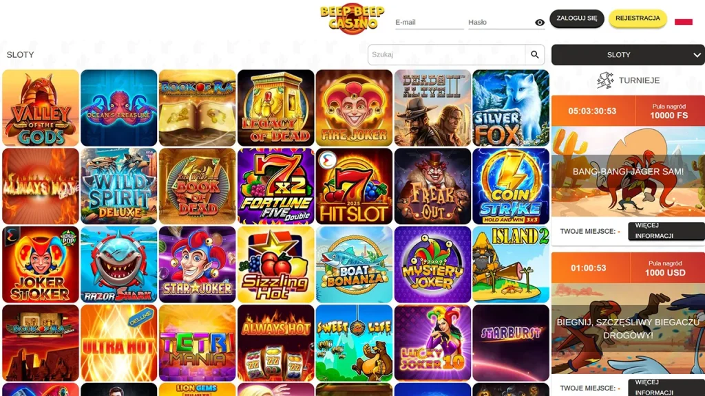 Beep Beep Casino Gry Beep Beep Casino Gry