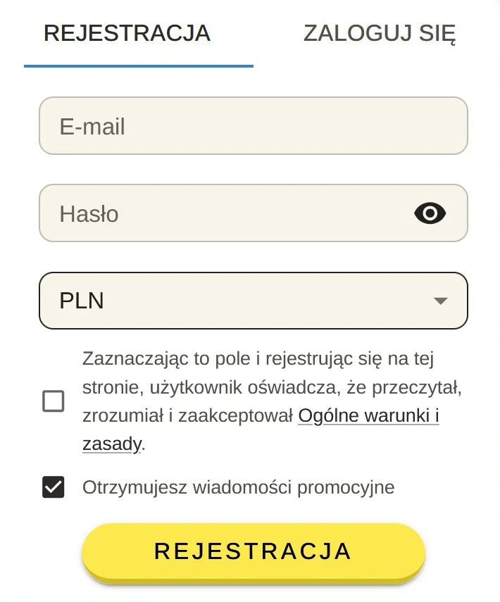 Beep Beep Casino Formularz Rejestracyjny Beep Beep Casino Formularz Rejestracyjny