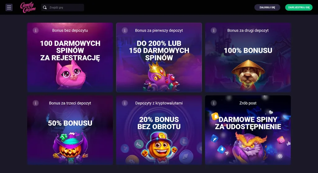 Candy Casino Promocje Candy Casino Promocje