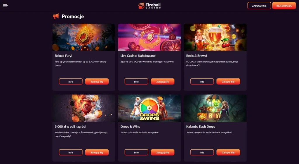 Fireball Casino Promocje Fireball Casino Promocje
