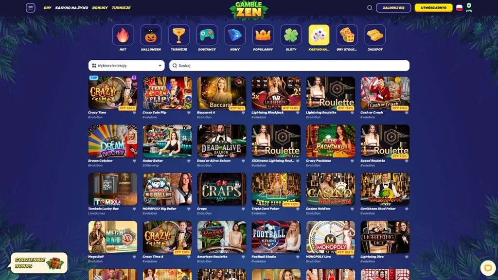 Gamblezen Z Krupierem Na Zywo Gamblezen Z Krupierem Na Zywo