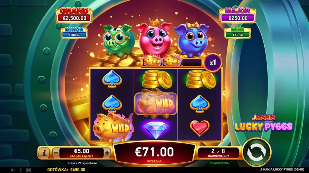 J Mania Lucky Pyggs Darmowe Spiny J Mania Lucky Pyggs Darmowe Spiny