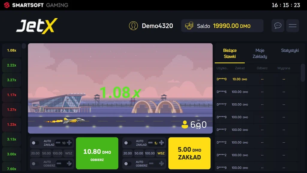 JetX Darmowa Gra