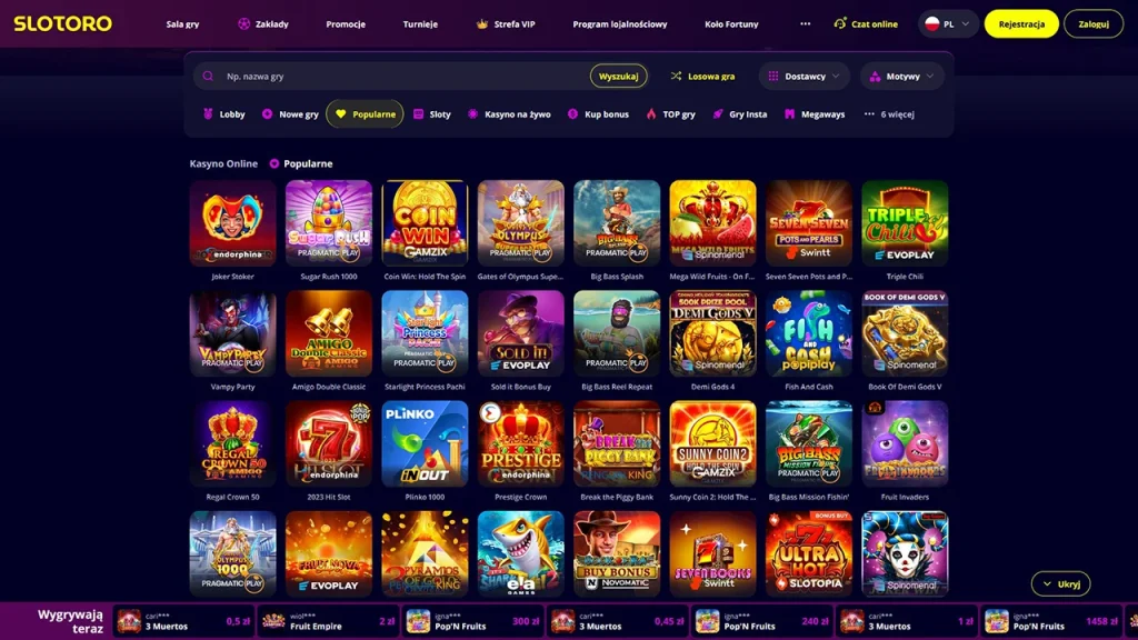 Slotoro Gry Slotoro Gry