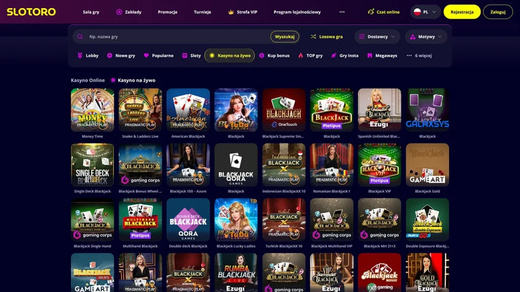 Slotoro Z Krupierem Na Zywo Slotoro Z Krupierem Na Zywo