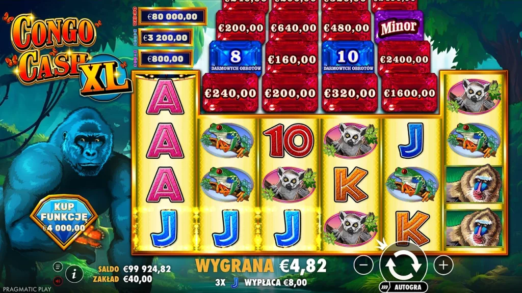 Congo Cash XL Darmowa Gra