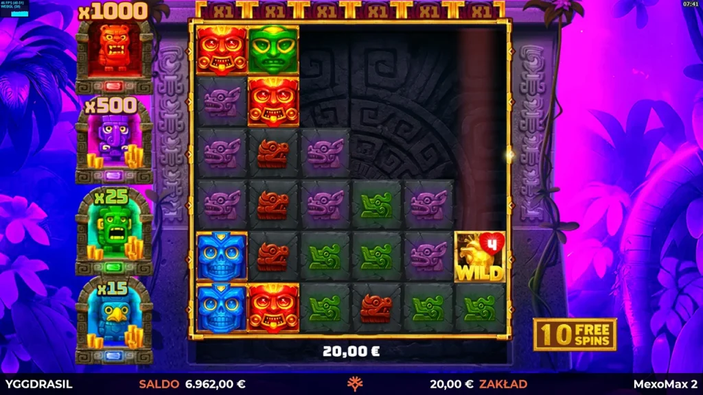 MexoMax 2 Darmowe Spiny