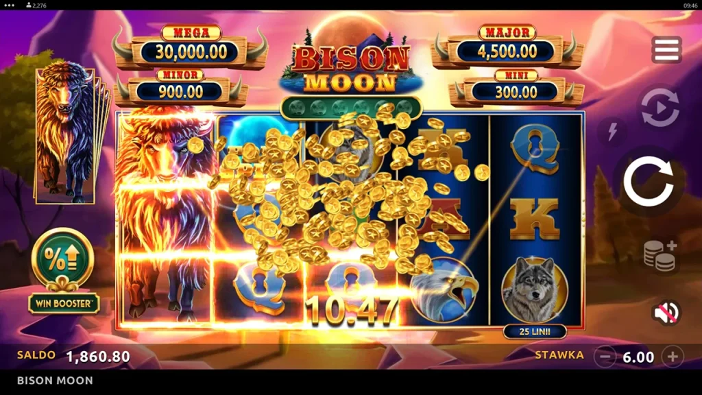 Bison Moon Wygrana