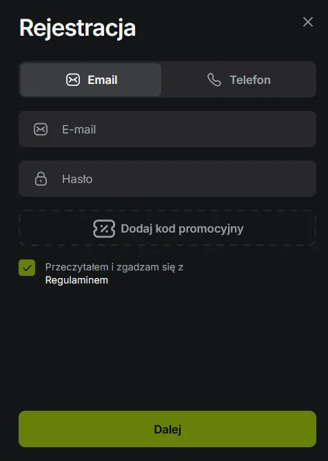 JetTon Formularz Rejestracyjny JetTon Formularz Rejestracyjny