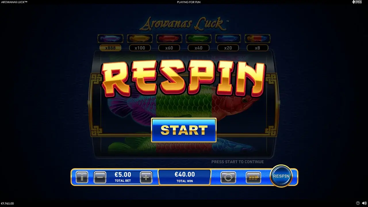 Arowana's Luck™ Powtarzane Obroty Arowana's Luck™ Powtarzane Obroty