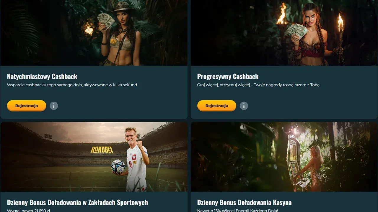 RokuBet Casino Promocje RokuBet Casino Promocje