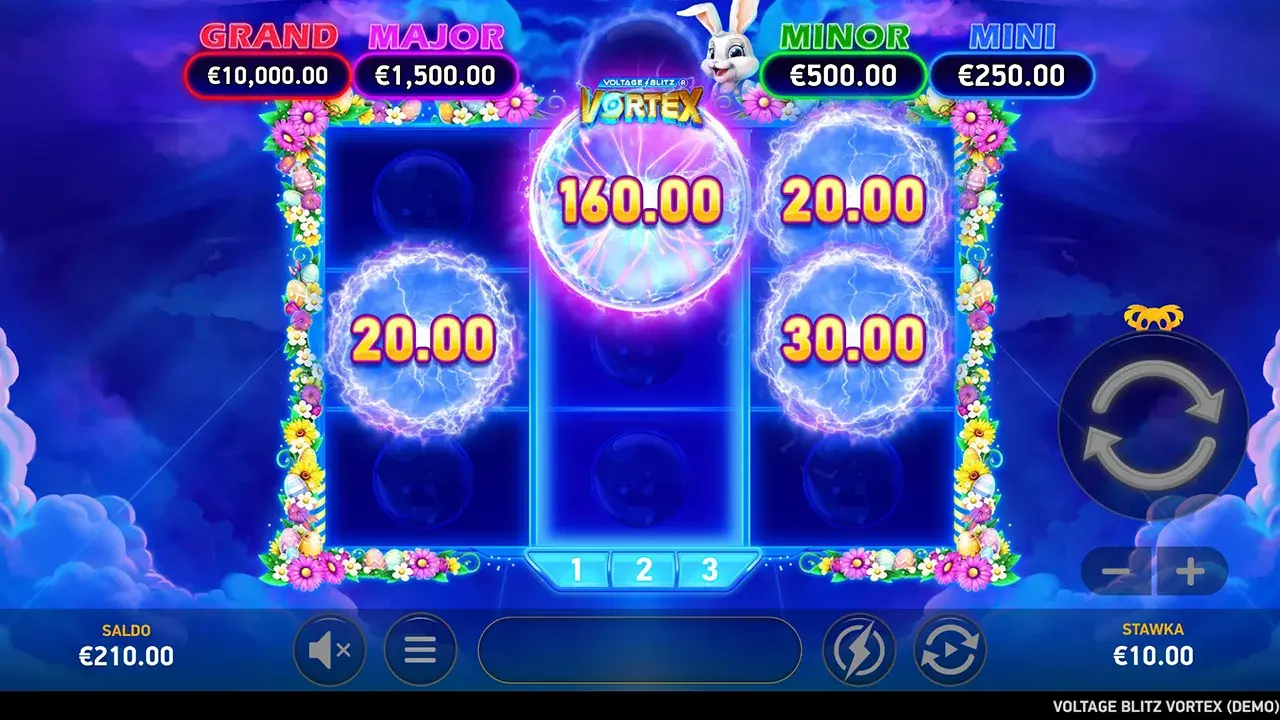 Voltage Blitz Vortex Gra Bonusowa