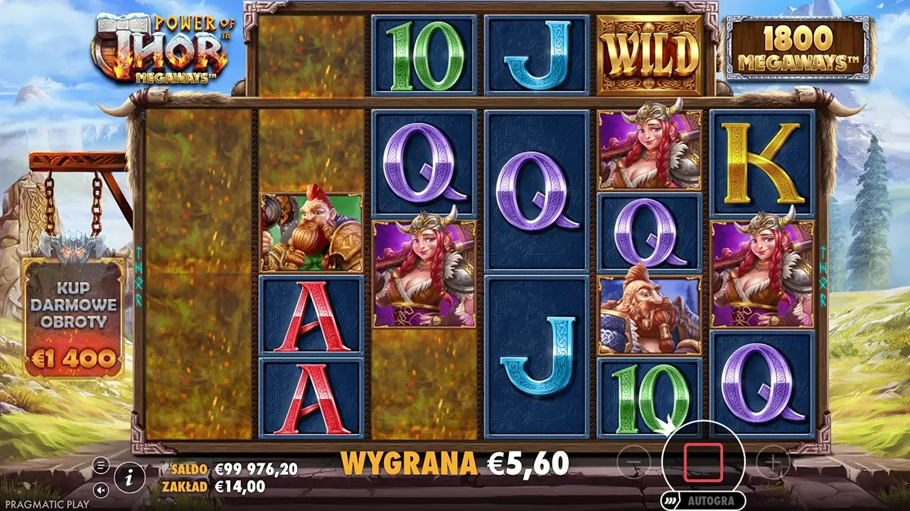 Power of Thor Megaways Gra za Darmo