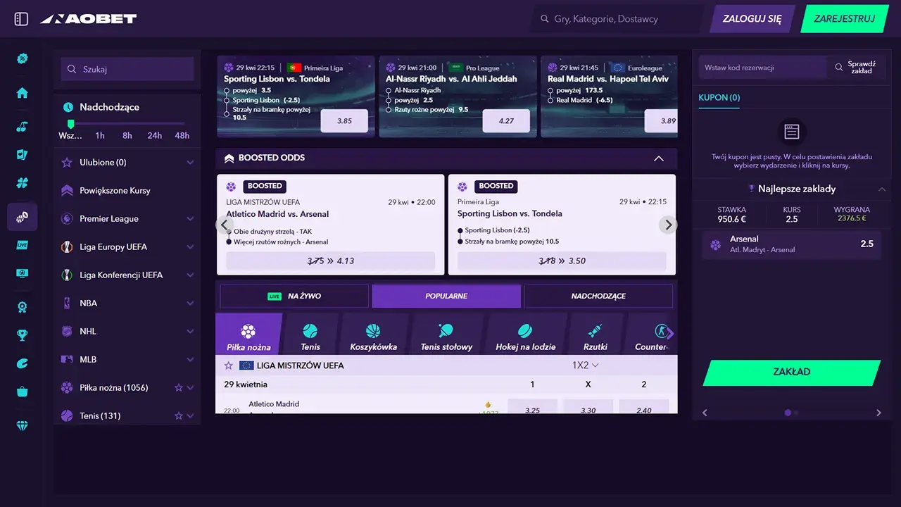 NaoBet Casino Zakłady Sportowe