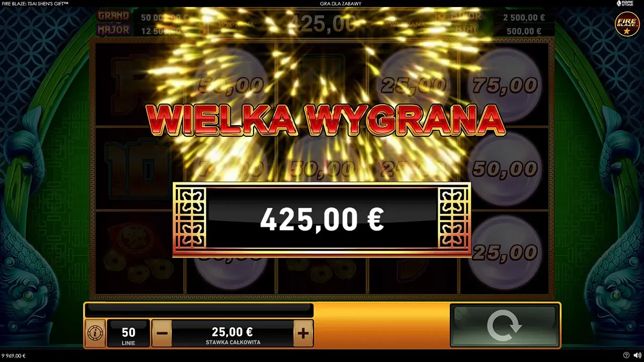 Tsai Shen's Gift Wielka Wygrana Tsai Shen's Gift Wielka Wygrana