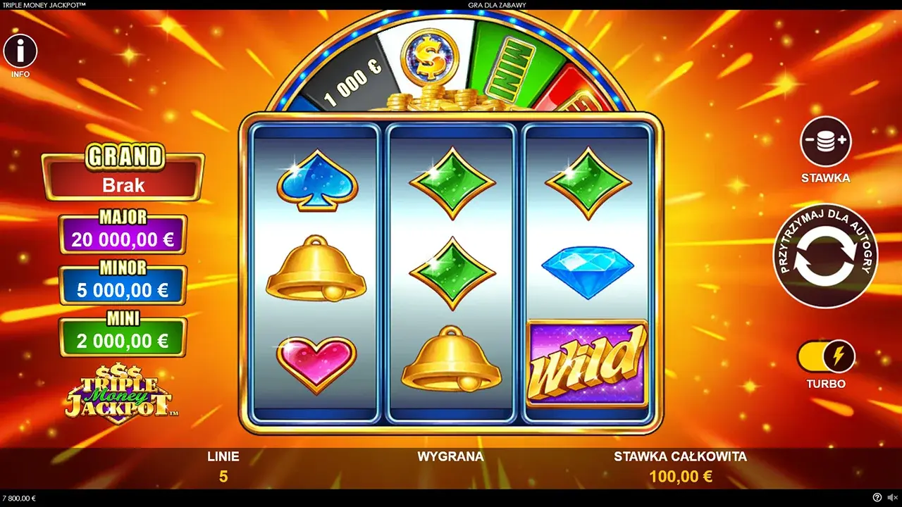 Triple Money Jackpot Symbole Specjalne Triple Money Jackpot Symbole Specjalne