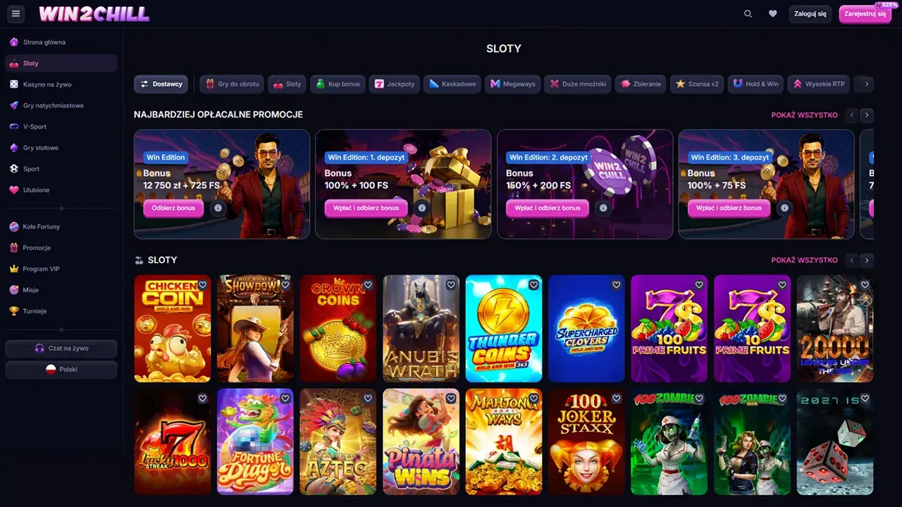 Win2Chill Casino Sloty Win2Chill Casino Sloty